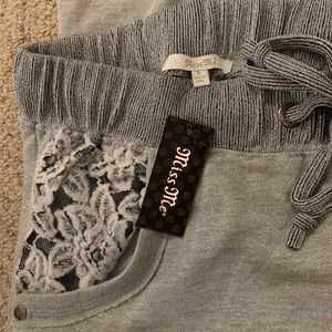 Miss Me Glitter Sweatpants